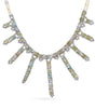 Collar miyuki cascada multicolor turquesa anartxy 1