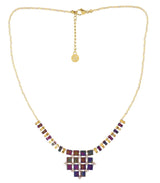 Collar miyuki mosaic turquesa anartxy 1