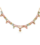 Collar miyuki multicolor geometrico rosa anartxy 2