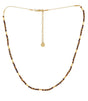 Collar spirit tubos dorados cafe anartxy 1
