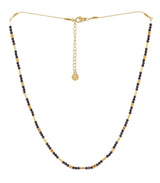 Collar spirit tubos dorados negro anartxy 1
