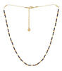Collar spirit tubos dorados negro anartxy 1