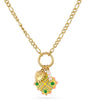 Collar trencadis cadena verde lima anartxy 1
