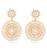 Pendientes largos solea vandala beige anartxy 1