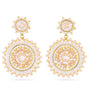 Pendientes largos solea vandala beige anartxy 1
