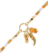 Pulsera astros multicolor cuerno naranja anartxy 2