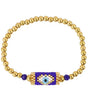 Pulsera elastica miyuki ojo azul anartxy 1