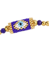 Pulsera elastica miyuki ojo azul anartxy 2