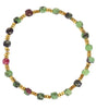 Pulsera elastica piedras facetadas verde anartxy 1