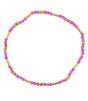Pulsera tubos dorados rosa anartxy 1