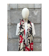 Fular roselia embroidery palombina 1