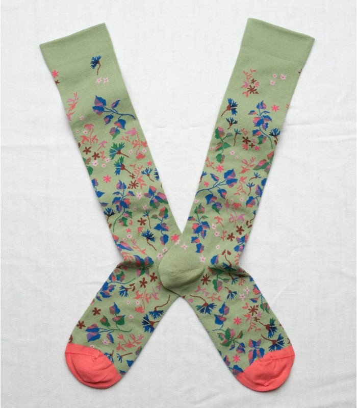 Calcetines largos old green liberty bonne maison 1