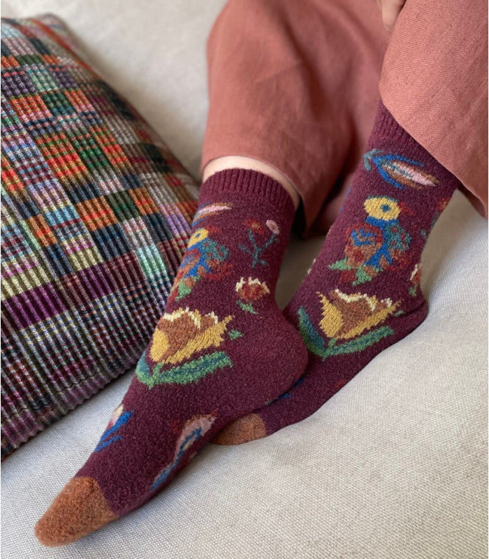 Calcetines mousse flowers and birds bonne maison 1