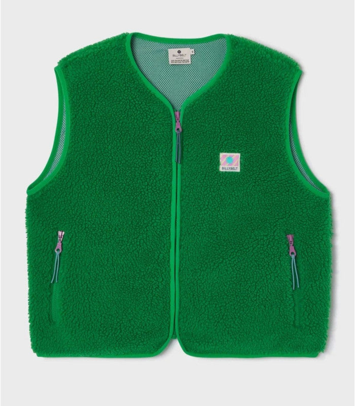 Chaleco sherpa billy belt green 1