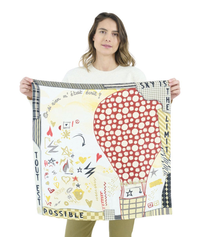 Pañuelo delta small rouge storiatipic 1
