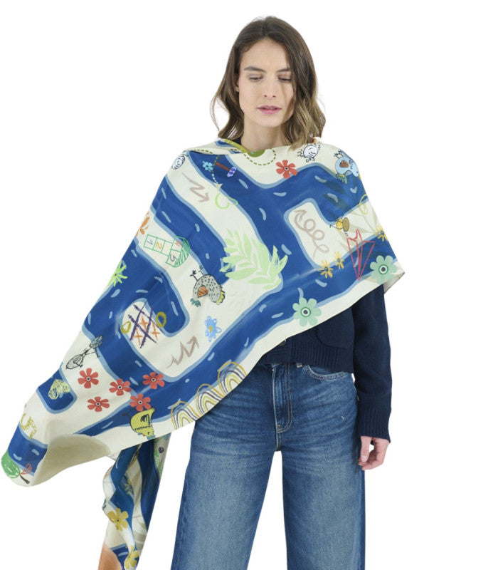 Pañuelo hanae big bleu storiatipic 2