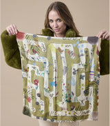 Pañuelo hanae small vert storiatipic 2