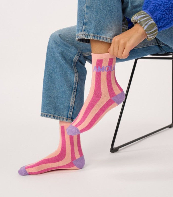 Calcetines mujer billy belt message amour 1