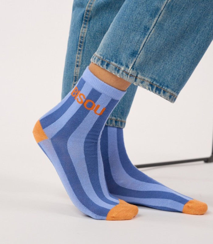 Calcetines mujer billy belt message bisou 1