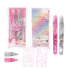 Boligrafos de gel purpurina para tatuajes ylvi 2