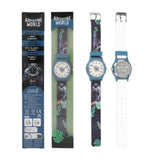 Reloj de pulsera de silicona dino world 2