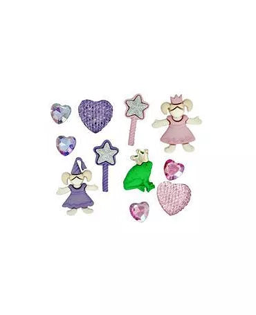 Botones LITTLE PRINCESS 10pc 1