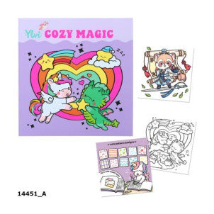 Libro para colorear cozy magic ylvi 2