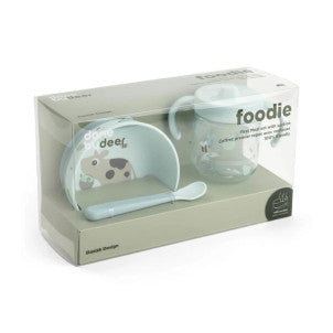 Primera vajilla infantil tiny farm azul done by deer 2