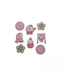 Botones BABY FUN -GIRL 8pc 1