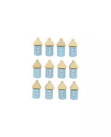 Botones SEW CUTE BABY BOTTLES -BOY 12pc 1