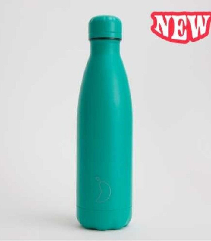 Botella inox esmeralda 500ml chilly's 1