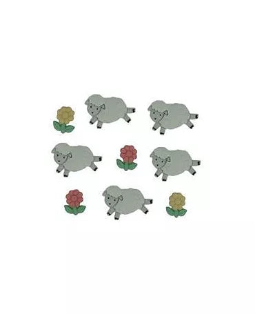 Botones COUNTING SHEEP 9pc 1