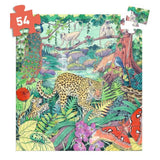 Puzzle silueta jungla india djeco 2