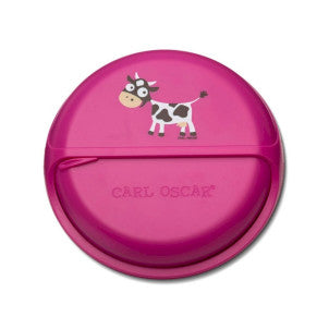 Caja de almuerzo bentodisc vaca purple carl oscar 2