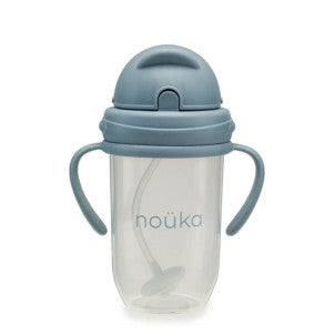Taza antiderrame non-spill con pajita flexible 260ml wave noüka 2