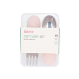 Cubiertos de aprendizaje nude rose tutete 2