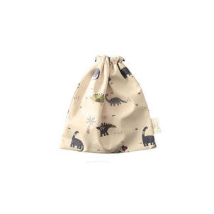 Bolsa merienda impermeable dino beige mamimuac 1