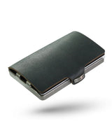 Tarjetero i-clip original silver soft touch black 1
