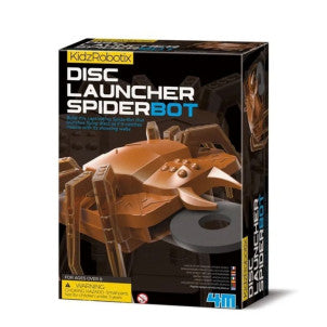 Lanzador de discos spiderbot kidzrobotix 4m 1