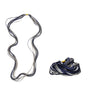 Collar textil plisado essilp kl308 tsoukala 1