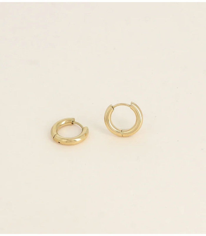 Aros simples 16 mm dorado bohm paris 1