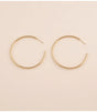 Aros clasicos 5 cm dorado bohm paris 1