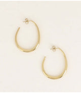 Aros forma gota dorado dorado bohm paris 2