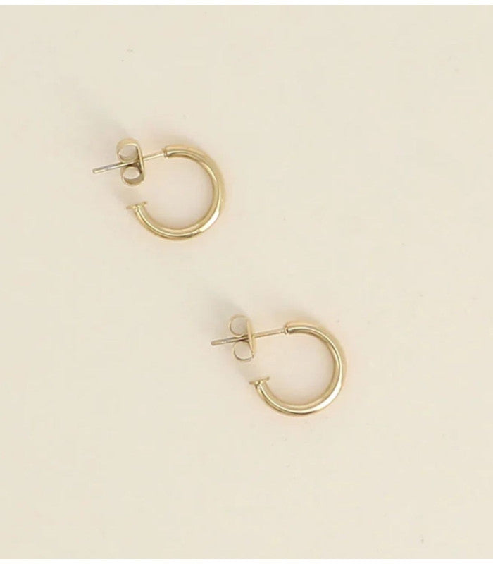 Aros ismeri 14 mm dorado bohm paris 1