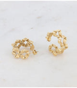 Aros formas plegadas dorado bohm paris 2