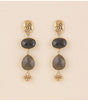 Pendientes colgantes piedras naturales labradorite bohm paris 1