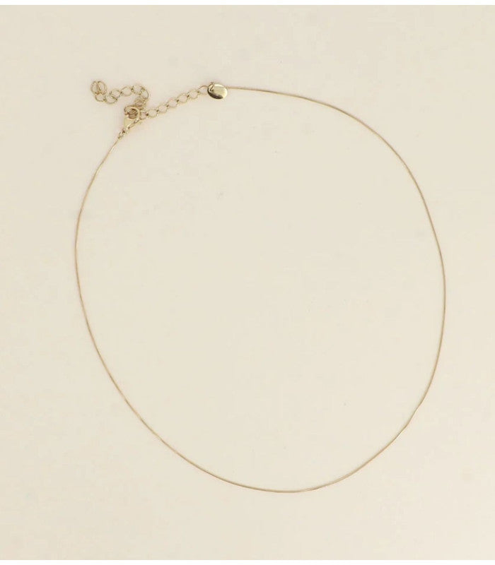Collar cadena fina dorado bohm paris 2
