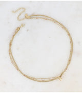 Collar meriane 3 vueltas marron nude bohm paris 2