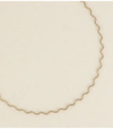 Collar moka cadena zigzag dorado bohm paris 1