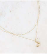 Collar layle 2 vueltas perla agua dulce dorado bohm paris 1